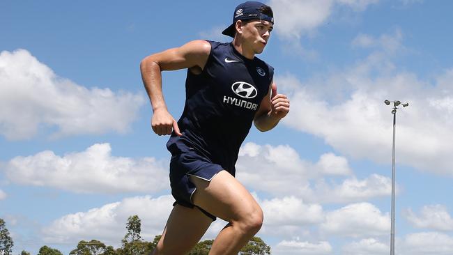 Matthew Kennedy is ready for a big year with the Blues. Picture: Michael Klein