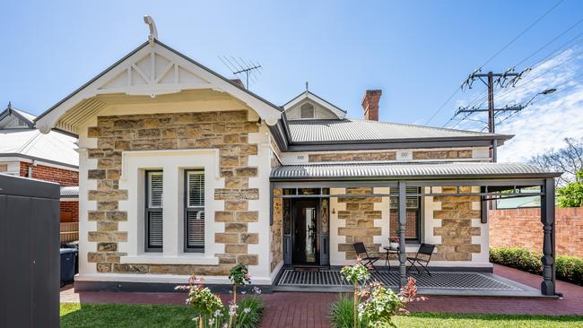 I swear they’re not all in Unley Park, it’s just so many of the homes in Unley Park, like this 54 Northgate St stunner, are business at the front.