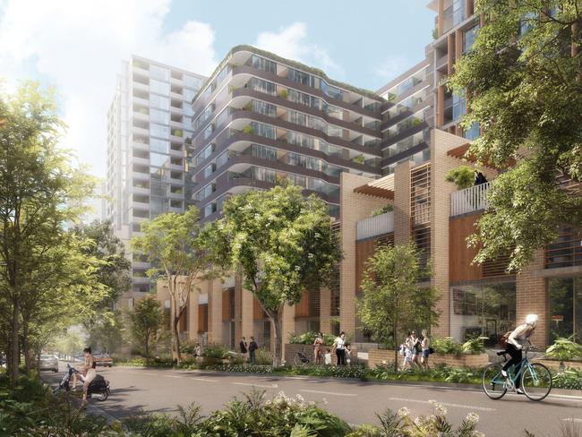 The Macquarie Park site will be home to Australia’s largest public housing estate.