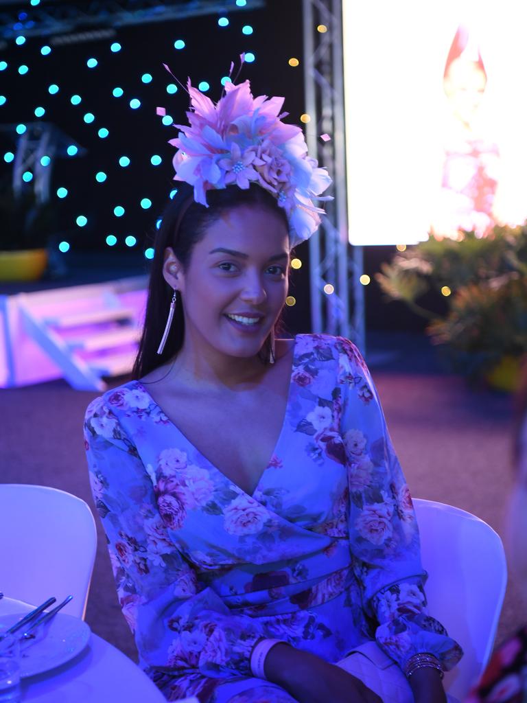 Carolina Silva at the Darwin Turf Club Bridge Toyota Ladies' Day / Derby Day. Picture: KATRINA BRIDGEFORD