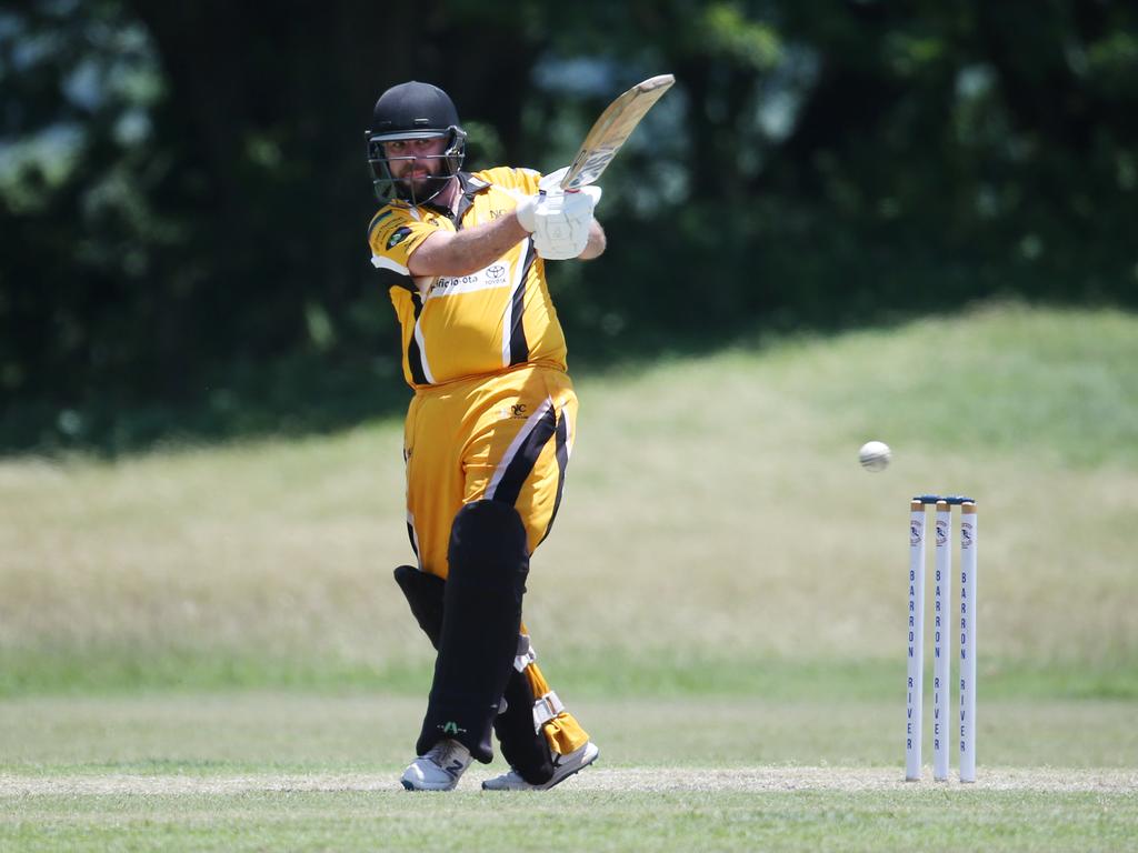 Batsman Connor Punshon makes some runs for Norths. Picture: Brendan Radke