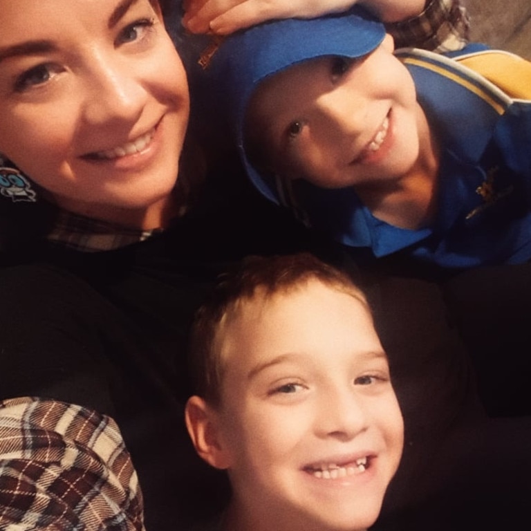 Wyreema mum Kate Wilson loves her boys Eddie and Archie more than anything, and wants other mums to know it is okay to be a hot mess.