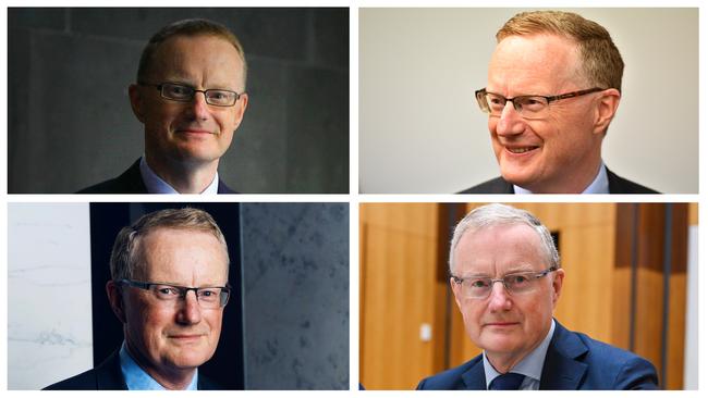 Phillip Lowe from 2016 to 2023 as RBA Governor.