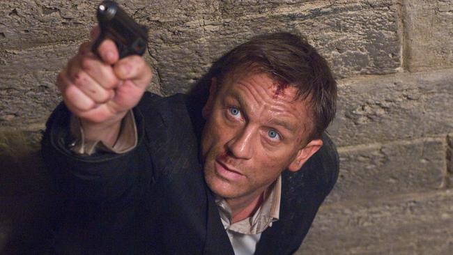 Daniel Craig in Quantum of Solace.