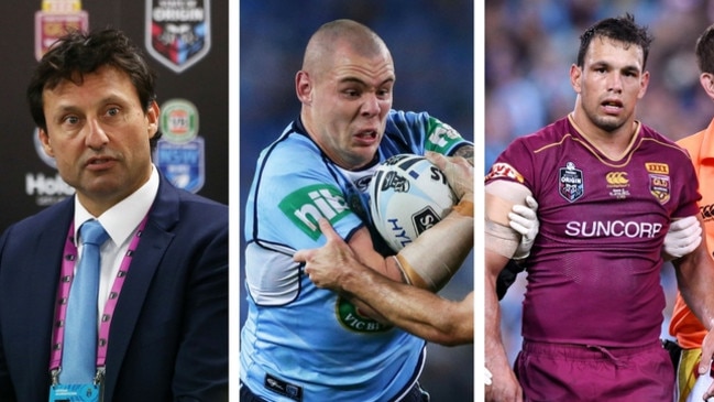 NSW Blues coach Laurie Daley, David Klemmer is backing up, Will Chambers is out.