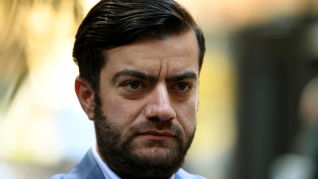 Disgraced former senator Sam Dastyari had praised Mr Wong for the “fantastic” launch. Picture: AAP Image/Joel Carrett