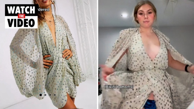 Woman shares X-rated dress fail