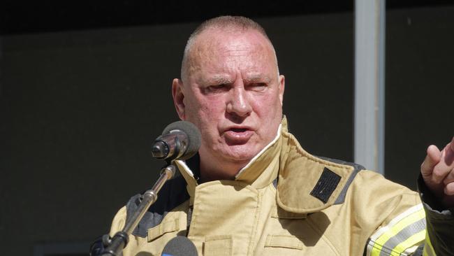 Rupanyup grain grower Andrew Weidemann said he had told UFU secretary Peter Marshall (pictured) “we’d be there”. Picture: NCA NewsWire / Valeriu Campan