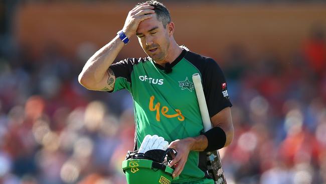 This may be Kevin Pietersen’s final season in the BBL. Picture: Getty Images