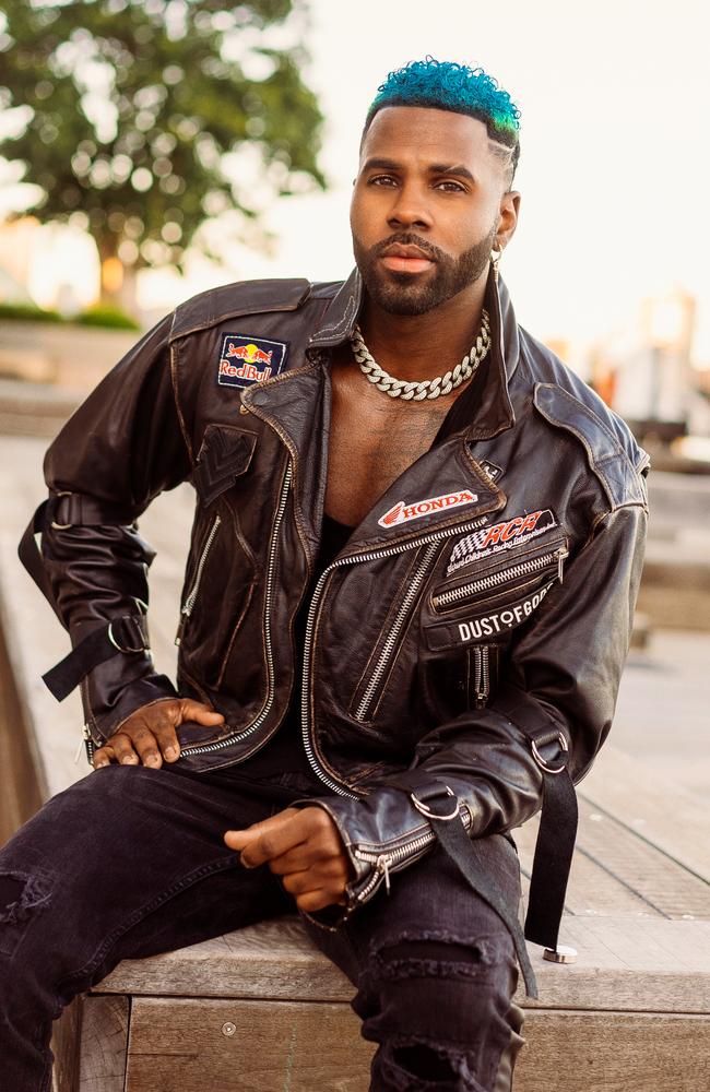 ‘Failure was not an option’ … Jason Derulo today. Credit Peter O'Dowd.