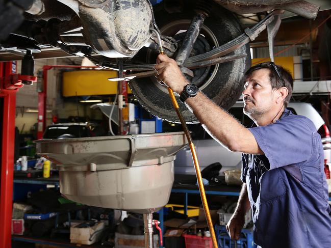 Owner and manager of Torque Masters Auto Repair Centre Troy Knight has been crowned Cairns' best mechanic in a poll of Cairns Post readers. Picture: Brendan Radke