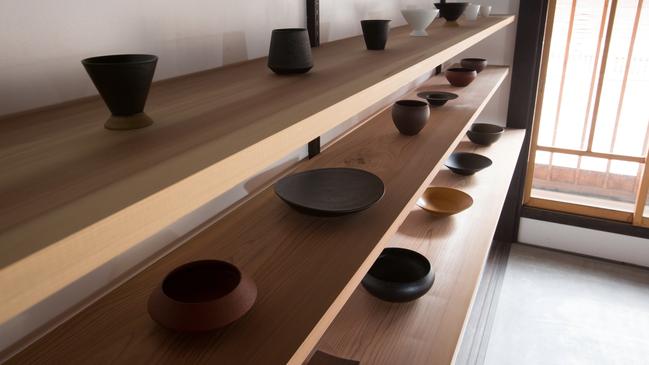 Gaku Shakunaga pottery is highly acclaimed.