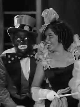 The couple noticed 'I'm Just Wild About Harry' is the name of a blackface number performed by Judy Garland and Mickey Rooney in the 1939 film Babes in Arms. Picture: YouTube/M Taylor