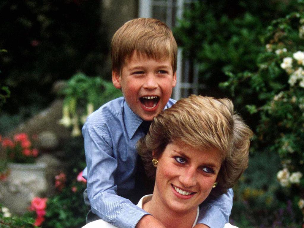 Diana always called William “wombat”. Picture: Supplied
