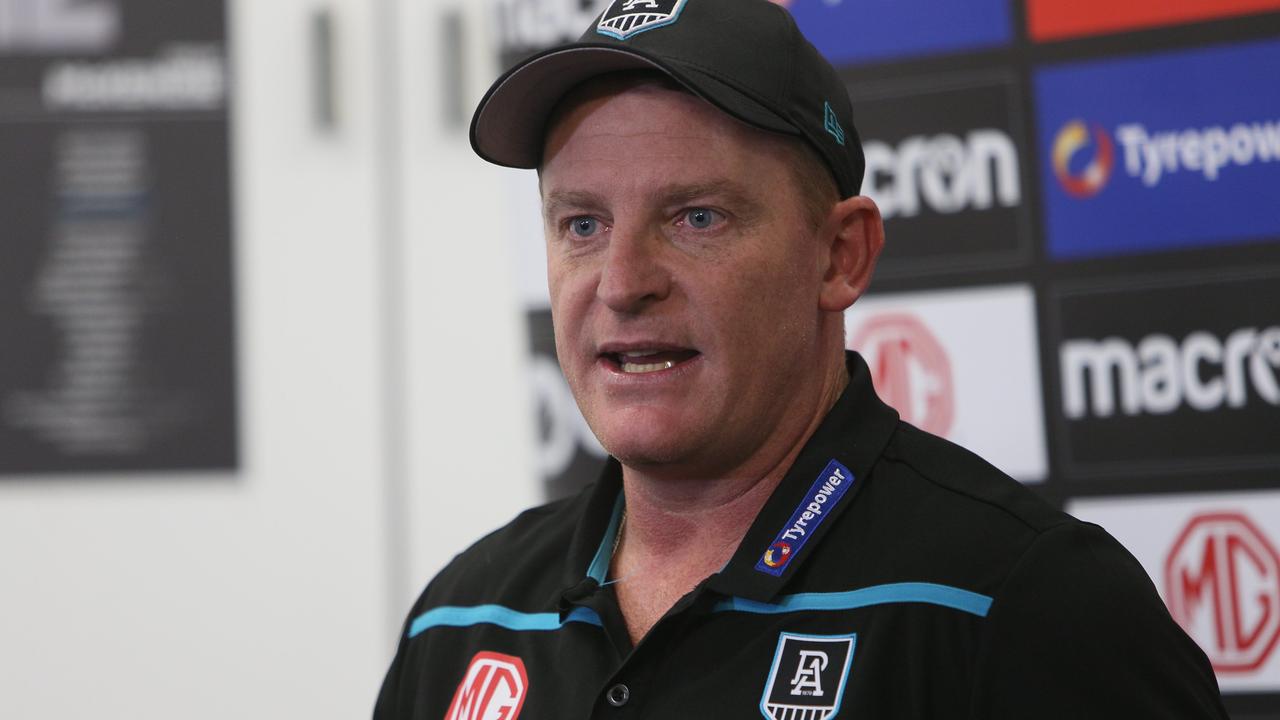 Michael Voss is a contender for the vacant coach’s job at Carlton. Picture: NCA NewsWire / Emma Brasier