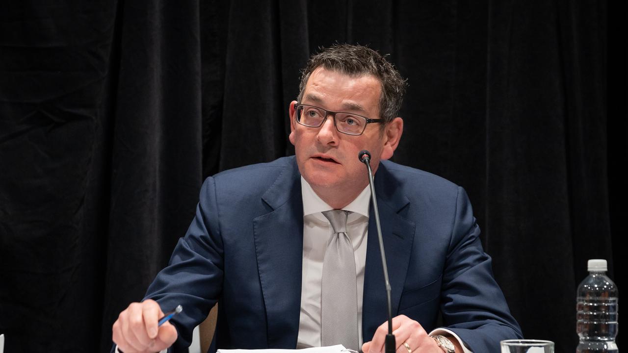 Victorian Premier Dan Andrews has told an inquiry into veteran suicide that former servicemen and women are ‘second guessed’. Picture: NCA NewsWire