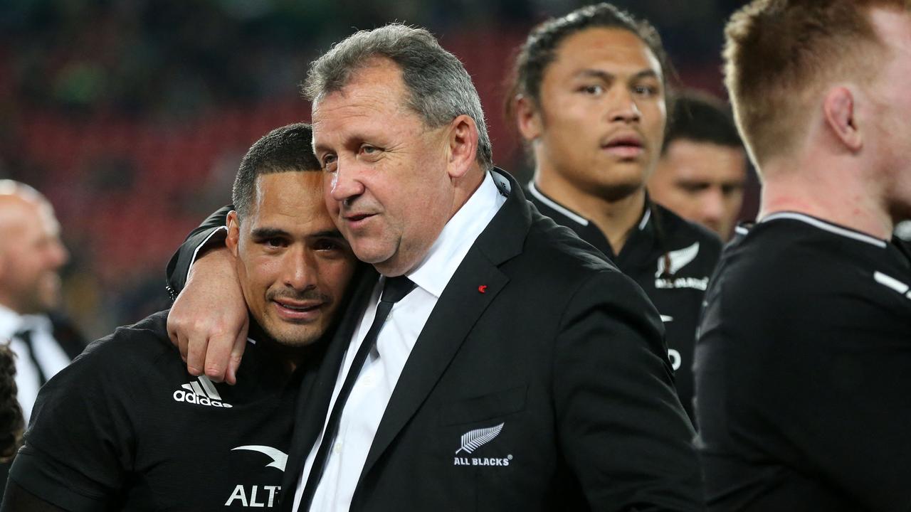 Rugby identities are smashing the New Zealand Rugby board for their handling of Ian Foster’s future with the All Blacks. Photo: AFP