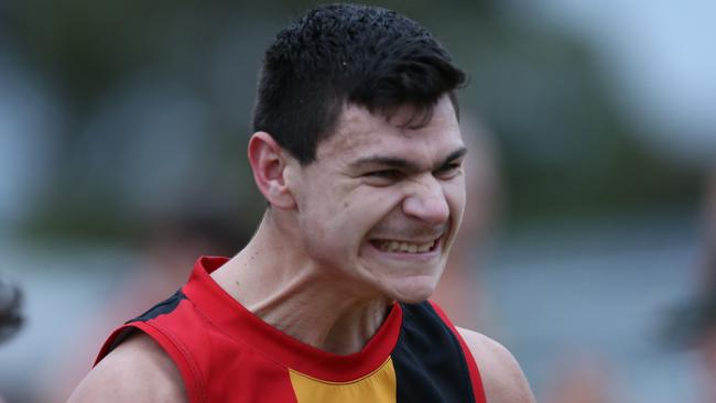 St Joseph's Paddy De Grandi. GFL: St Joseph's v Newtown &amp; Chilwell at Drew Oval. Picture: Alan Barber