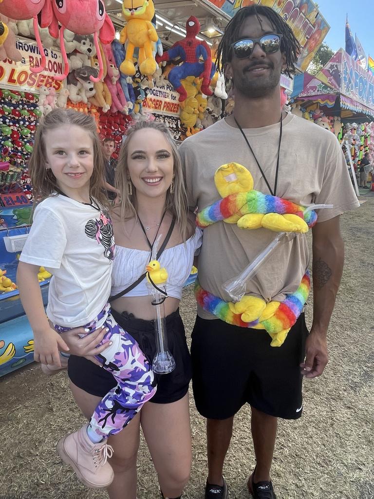 Eden, Yalah and Caoimhe enjoyed the 2023 Bundaberg Show.