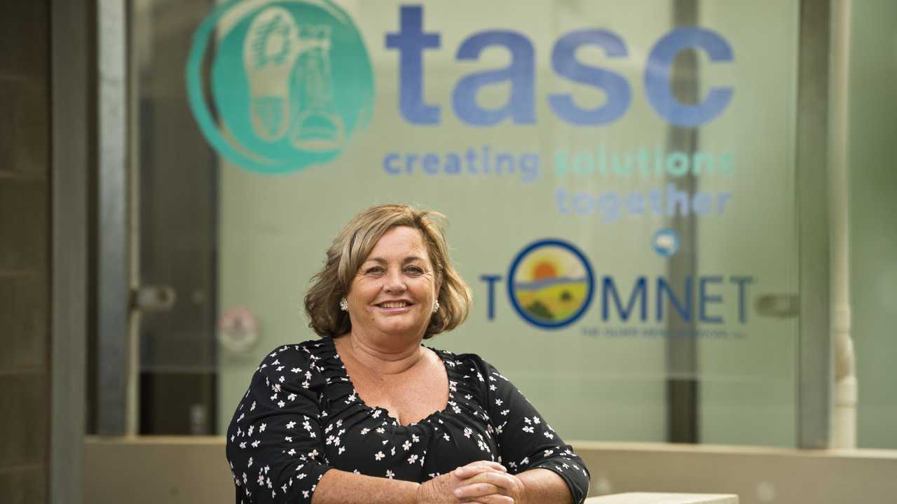 TASC National CEO Frances Klaassen as the service launches a 1800 legal advice hotline for men, called Reach Out, Thursday, April 9, 2020. Picture: Kevin Farmer