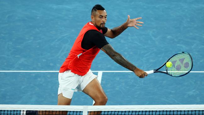 Nick Kyrgios scored wildcards into the Indian Wells and Miami events in the coming weeks. Picture: Mark Stewart