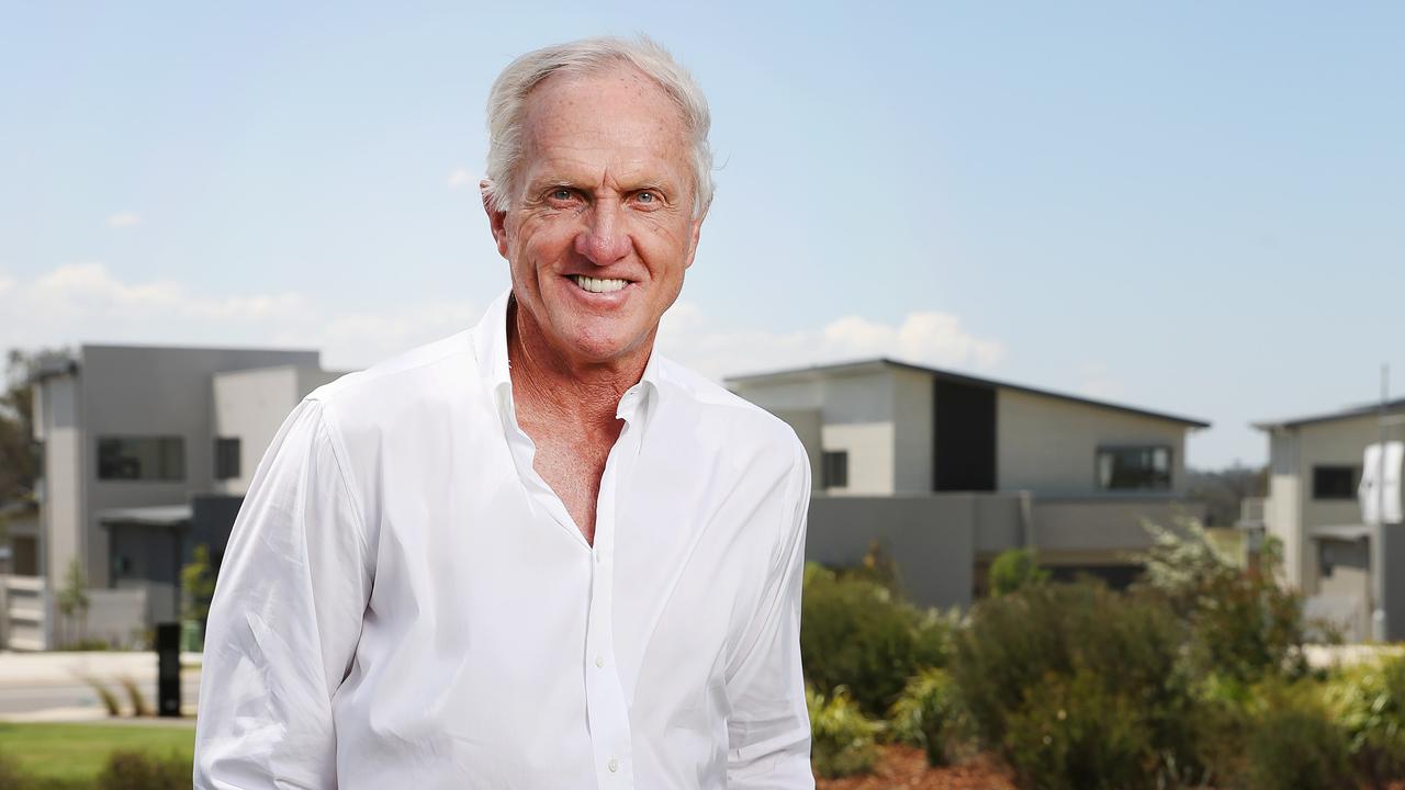 Golfing great Greg Norman. Picture: Rohan Kelly