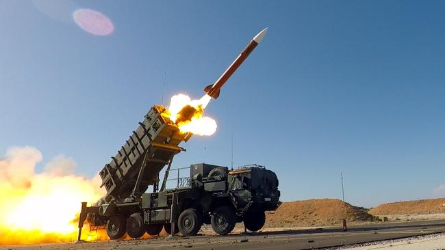 A patriot missile fired by the US Army in 2017. Picture: Anthony Sweeney / US Army