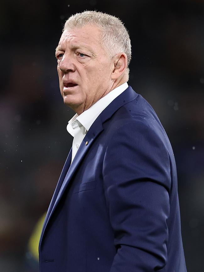 Phil Gould unloaded. Photo by Cameron Spencer/Getty Images