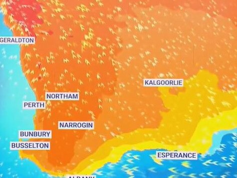 Western Australia has been hit by a heatwave.