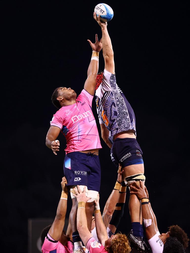 The ACT Brumbies got up over the Melbourne Rebels as well. Picture: Mark Nolan/Getty Images