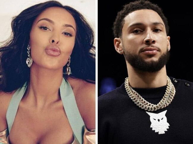 Maya Jama and Ben Simmons.