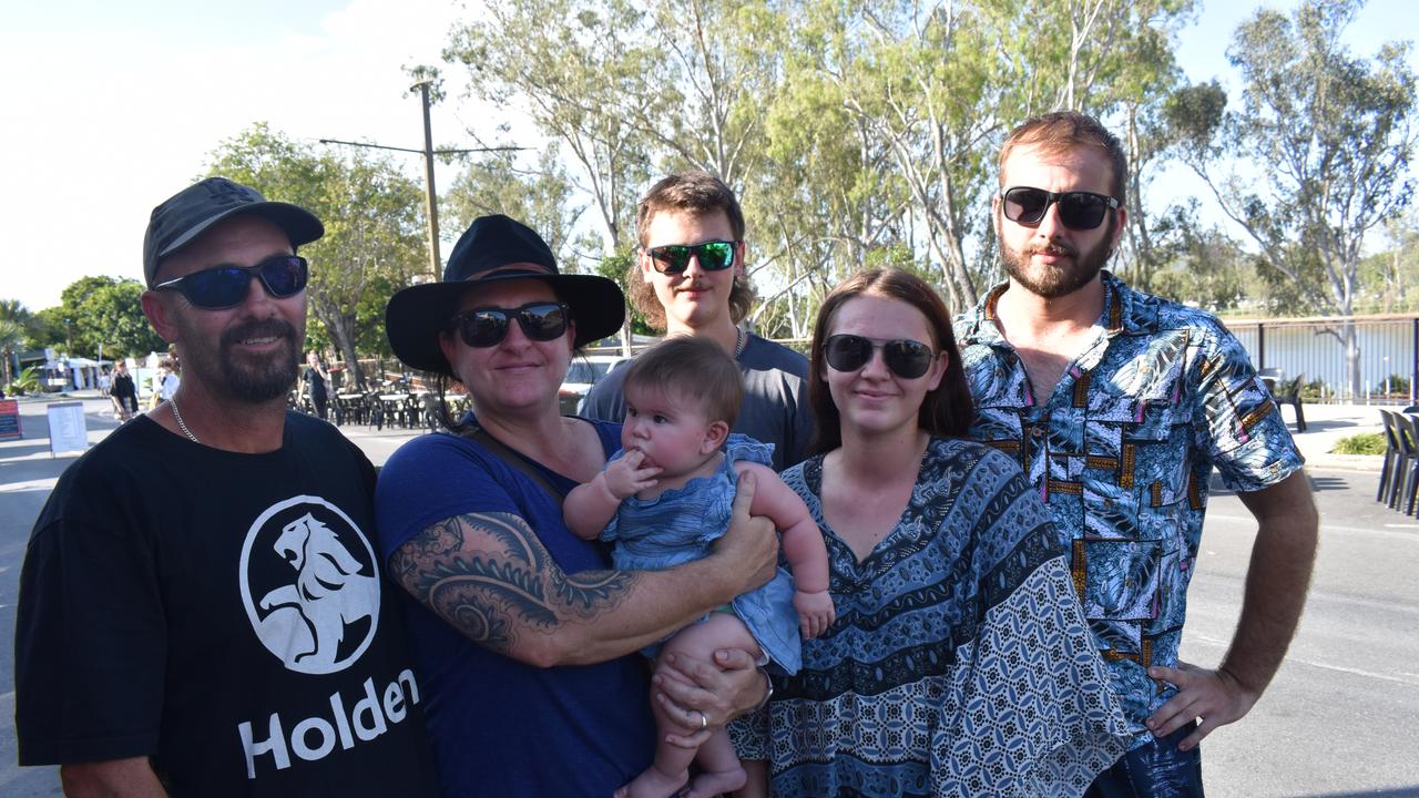 Tyron, Katrina, Limi, Willow McKean, Brodie Falzon and Jack McKean.