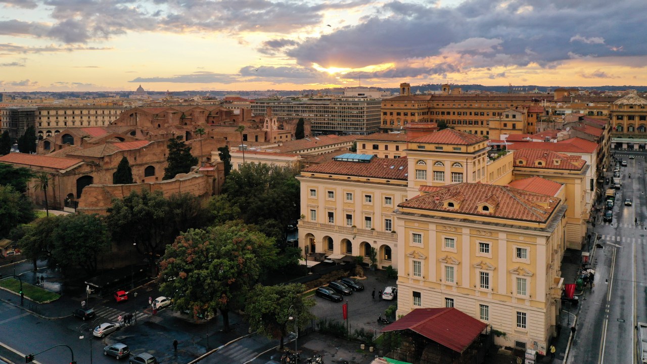 <h2><b>The lowdown&nbsp;</b></h2><p><span>In a city like Rome, where ritzy hotels are as abundant as ancient ruins, finding a stylish, budget-friendly stay can feel like a biblical task. So I was as smug as an emperor's first-born-son at finding <a href="http://palazzomontemartini.com" target="_blank" rel="noopener">Palazzo Montemartini</a>. Set in an opulent 19th century palace near Termini Station, this five star hotel offers all the trimmings you&rsquo;d expect from a luxury Roman holiday, without the eye-watering price tag.</span></p>