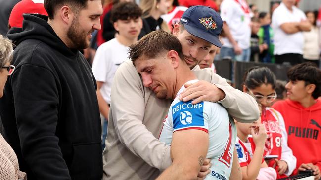 Lomax was heartbroken. Photo by Mark Metcalfe/Getty Images