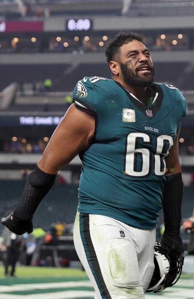 Australia’s Jordan Mailata has made it big in the NFL. Picture: Elsa/Getty Images