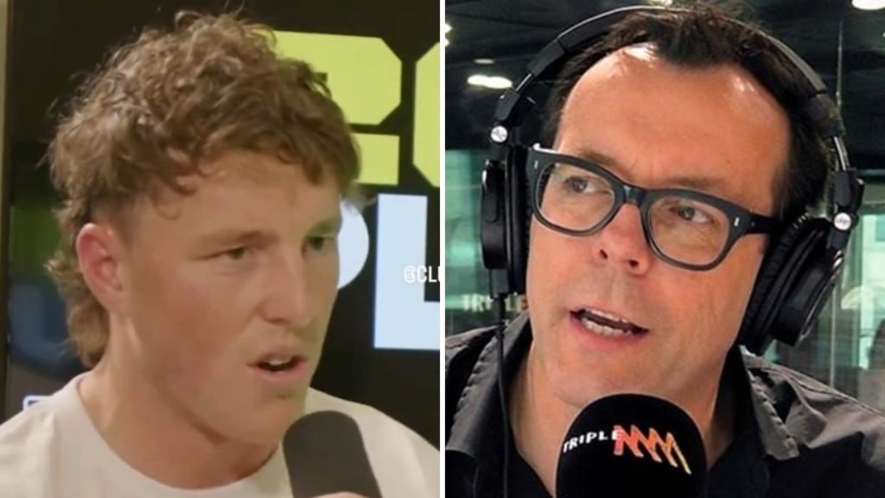 North Melbourne’s Nick Larkey goes viral with spot on Damian Barrett ...