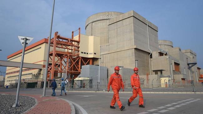 Like this nuclear power station in northeast China, Australia should consider all forms of energy. Picture: Zuma Press