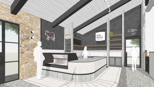 Concept images of the new cheese bar. Source: Udder Delight