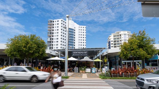 The Centrepoint Market Place Caloundra.