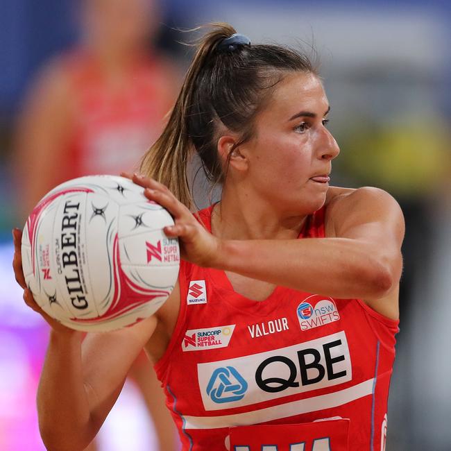 Maddy Proud was a surprise ommission from the Diamonds team. Picture: Will Russell/Getty Images