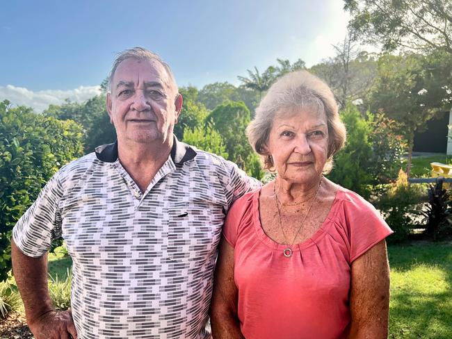 Paul and Ronda Thomas, who are fighting a developer's demand for more money for a unit they signed up to buy in 2019. Picture: Keith Woods.