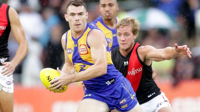 Luke Shuey dominated the second term. Picture: AFL Photos/Getty Images