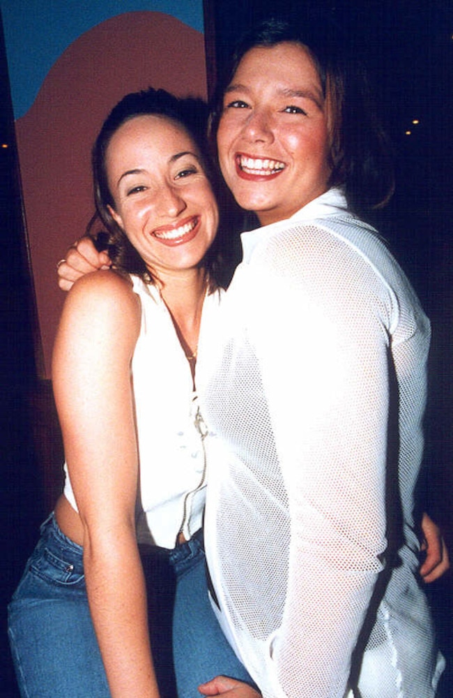Jo Spinks and Cynthia Muller at Rose and Crown, 2000.
