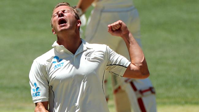 Neil Wagner made life interesting for the Aussie batsmen.