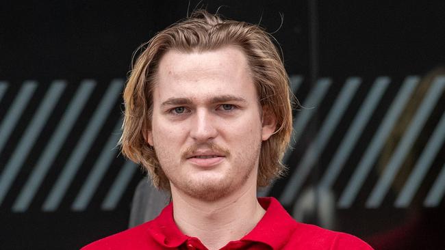 Jarrod Ziarh Kelly leaving Maroochydore Magistrates Court on December 16, 2024. Picture: Patrick Woods