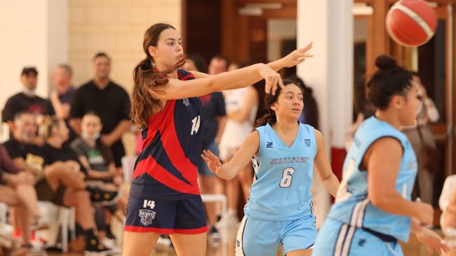 Hillcrest Christian College's Jade Peacock. Picture: Basketball Queensland