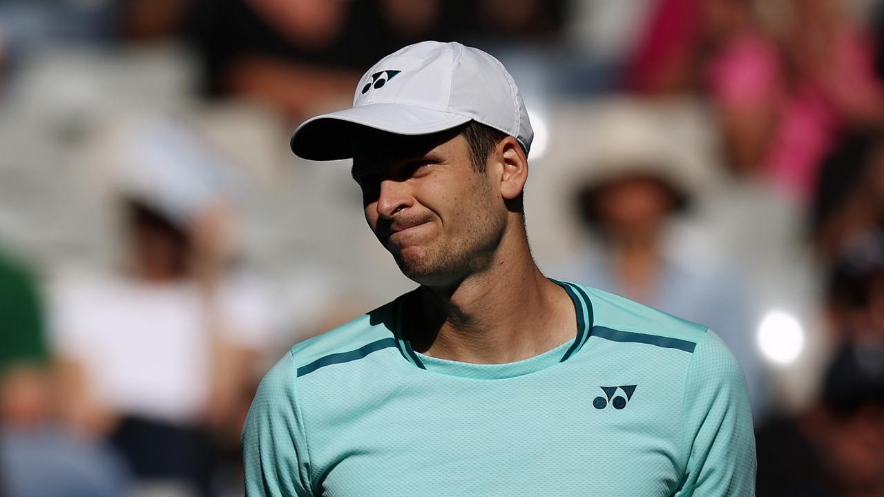 Hubert Hurkacz is one step closer to an elusive Grand Slam. (Photo by Daniel Pockett/Getty Images)