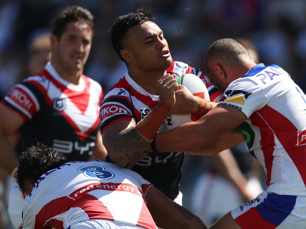 Spencer Leniu has denied rumours he wants out of the club. Picture: Mark Metcalfe/Getty Images