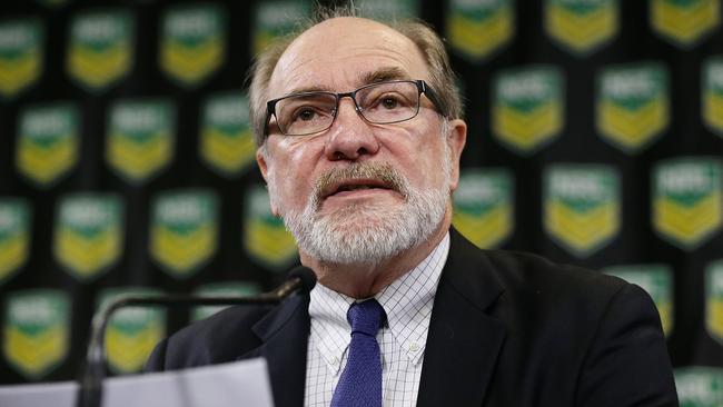 ARL chairman John Grant is under fire from the NRL clubs.