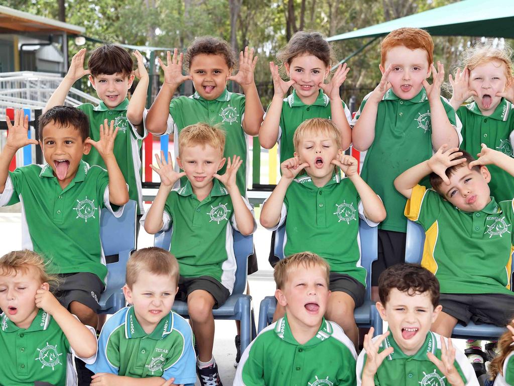 MY FIRST YEAR: Sandy Strait State School Prep R. Picture: Patrick Woods.